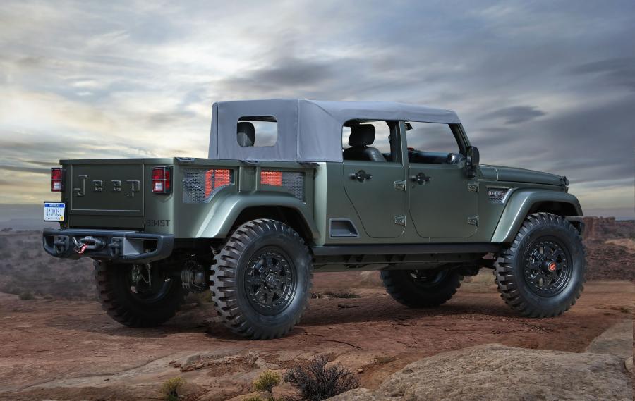  Jeep Crew Chief 715 Concept 2016 года  (фото 2 из 16)